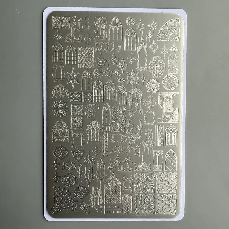 XMQ NAIL ART PLATES STAMPING PLATES D'IMAGE DE VENTES CAVÉES