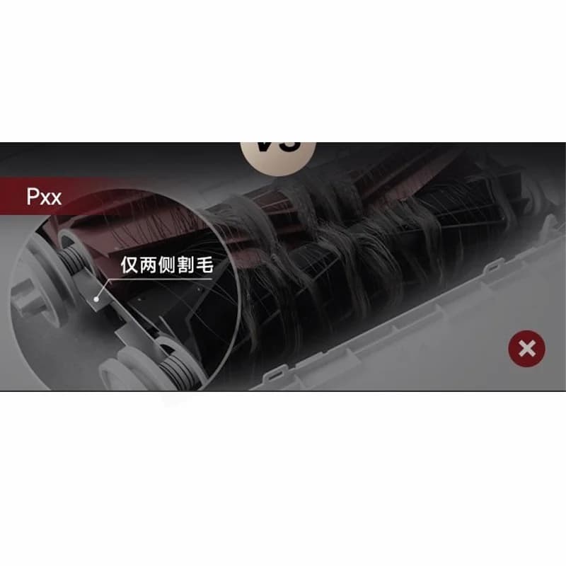 Dreame – brosse à rouleau Anti-emmêlement pour cheveux, coupe originale, X40 Ultra X40 Por L10s Pro 