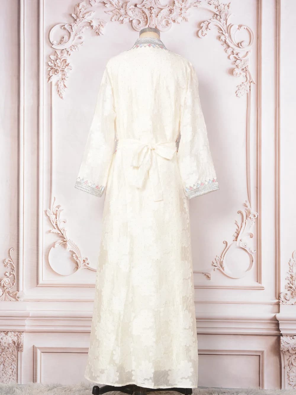 Robe caftan marocain pour femmes, ensemble de 2 pièces Takchita, robe arabe turque de dubaï, vêtemen