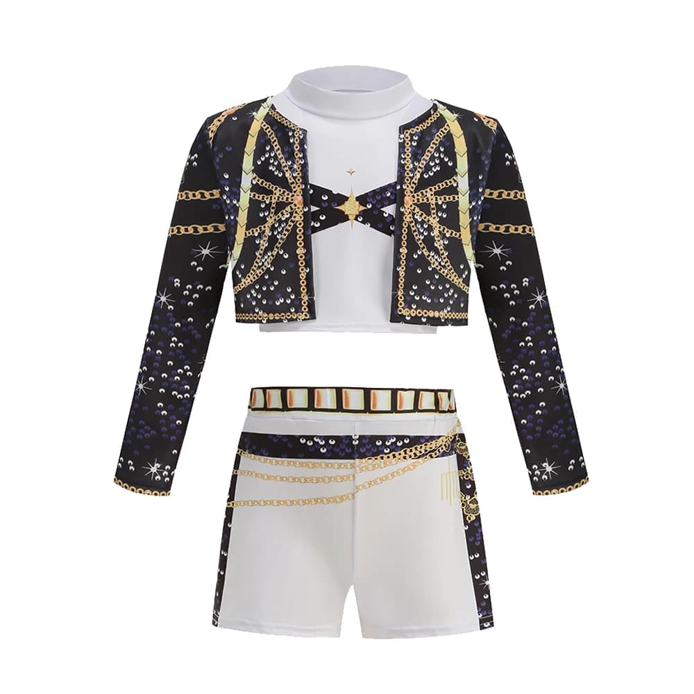 Costume de chanteuse pop pour filles, vêtements de mode, tenue de scène pour filles, uniforme de spe