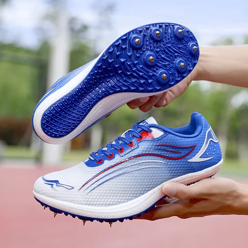 Haute qualité hommes femmes chaussures d'athlétisme jeunesse anti-dérapant baskets en plein air prof