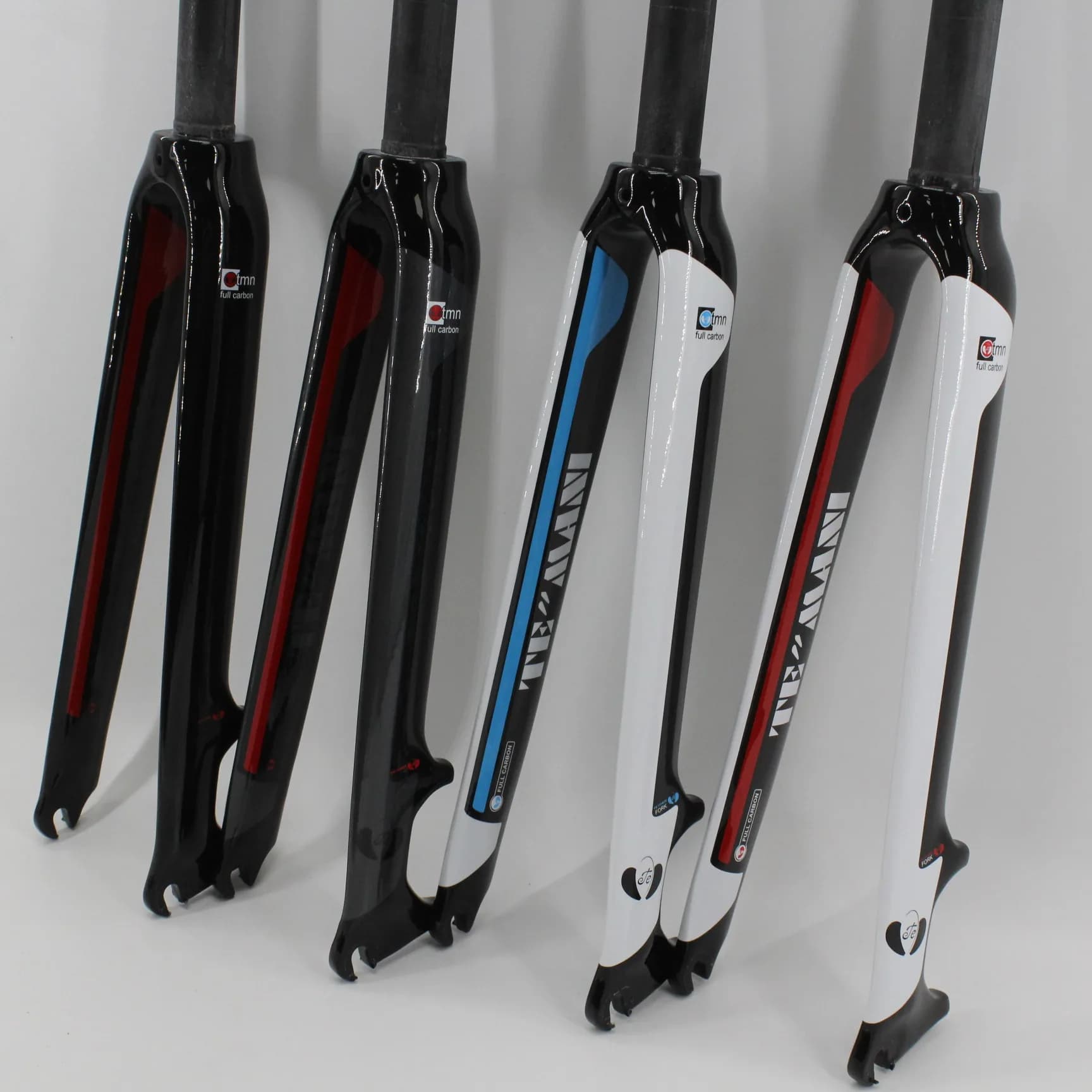 TEMANI-Fourche avant de vélo de course en fibre de carbone 3K, 700C, frein à disque, 4 couleurs