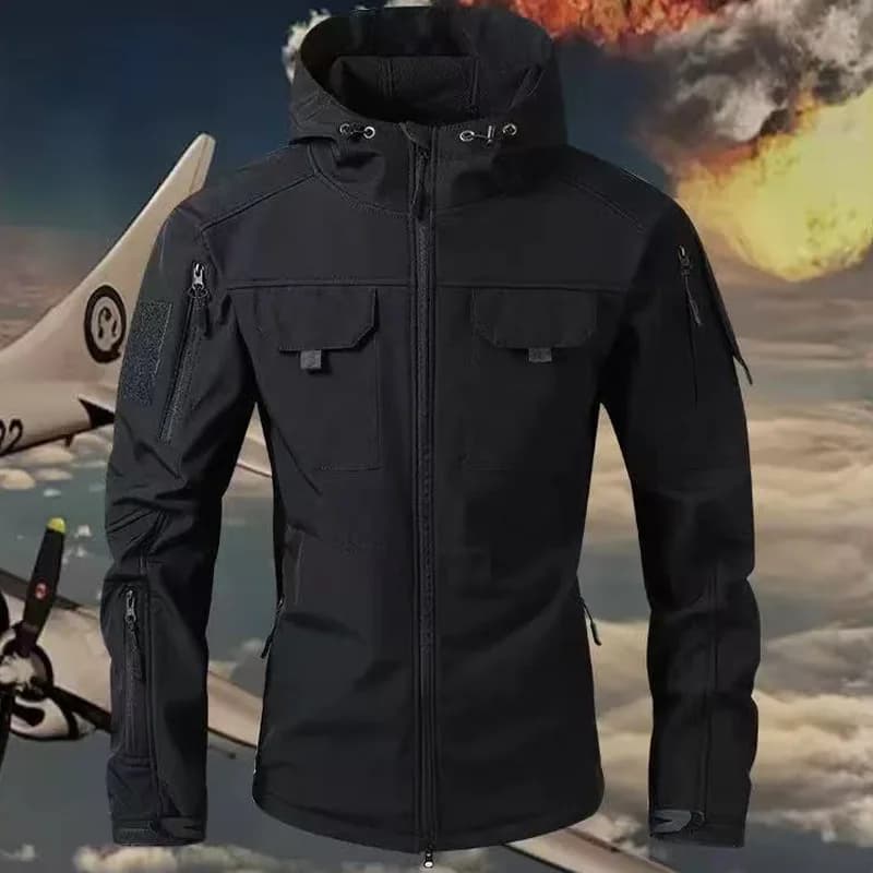 Vestes imperméables en polaire pour hommes, tactiques militaires, hiver et automne, sport, randonnée