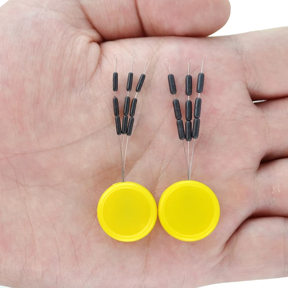 Hirisi 2 jeux de poids à crochet pour plombs, taille 0.05g 0.08g pour matériel Terminal de pêche à l