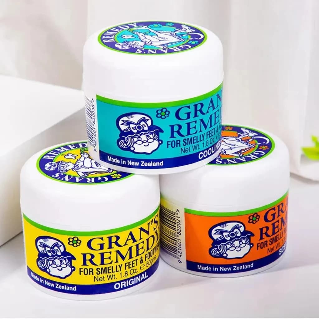 Grans Remedy-Poudre naturelle pour les pieds, 3 pièces, pour homme, femme, enfant, éblla sueur, acti