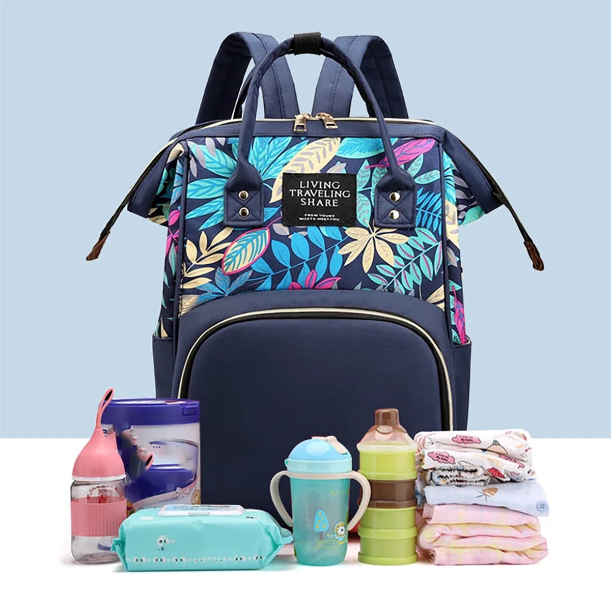 Sac à dos pour maman, sac à dos à bandoulière pour dames, grande capacité, sacs d'allaitement pour m