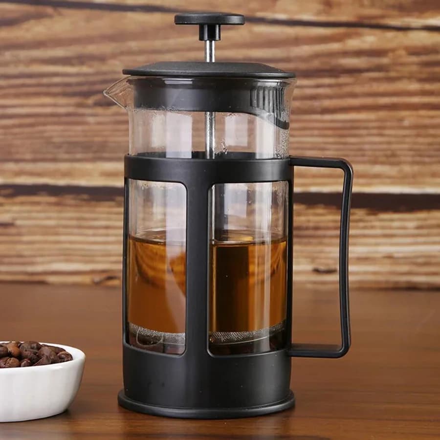Cafetière à thé multifonctionnelle en acier inoxydable avec poignée, filtre, degré de chaleur, antir