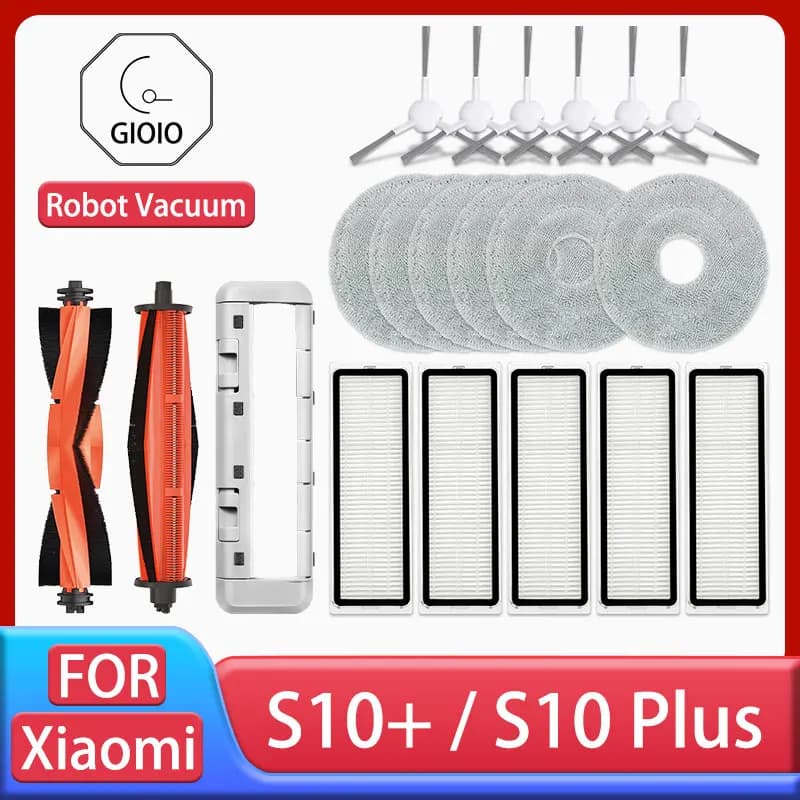 Pièces de rechange pour aspirateur robot Xiaomi, brosse principale, brosse latérale, filtre Hepa, va