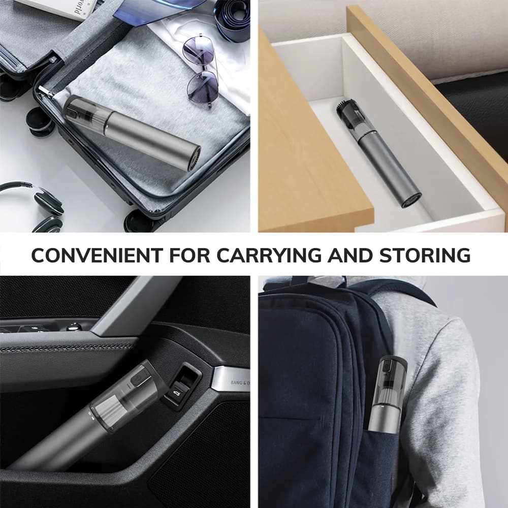 Aspirateur pour ordinateur Portable sans fil, Rechargeable par USB, pour voiture, Mini & Cool Model-