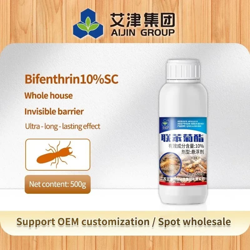 Aijin 10% Bifenthrin SC - Puissant insecticide contre les termites et les insectes - Usage domestiqu