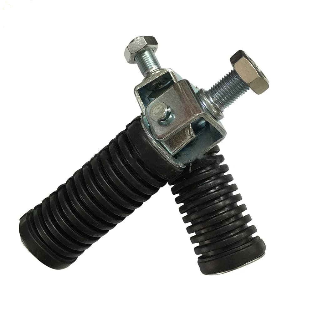 Repose-pieds arrière universels pour moto, repose-pieds, filetage 10mm, 1 paire