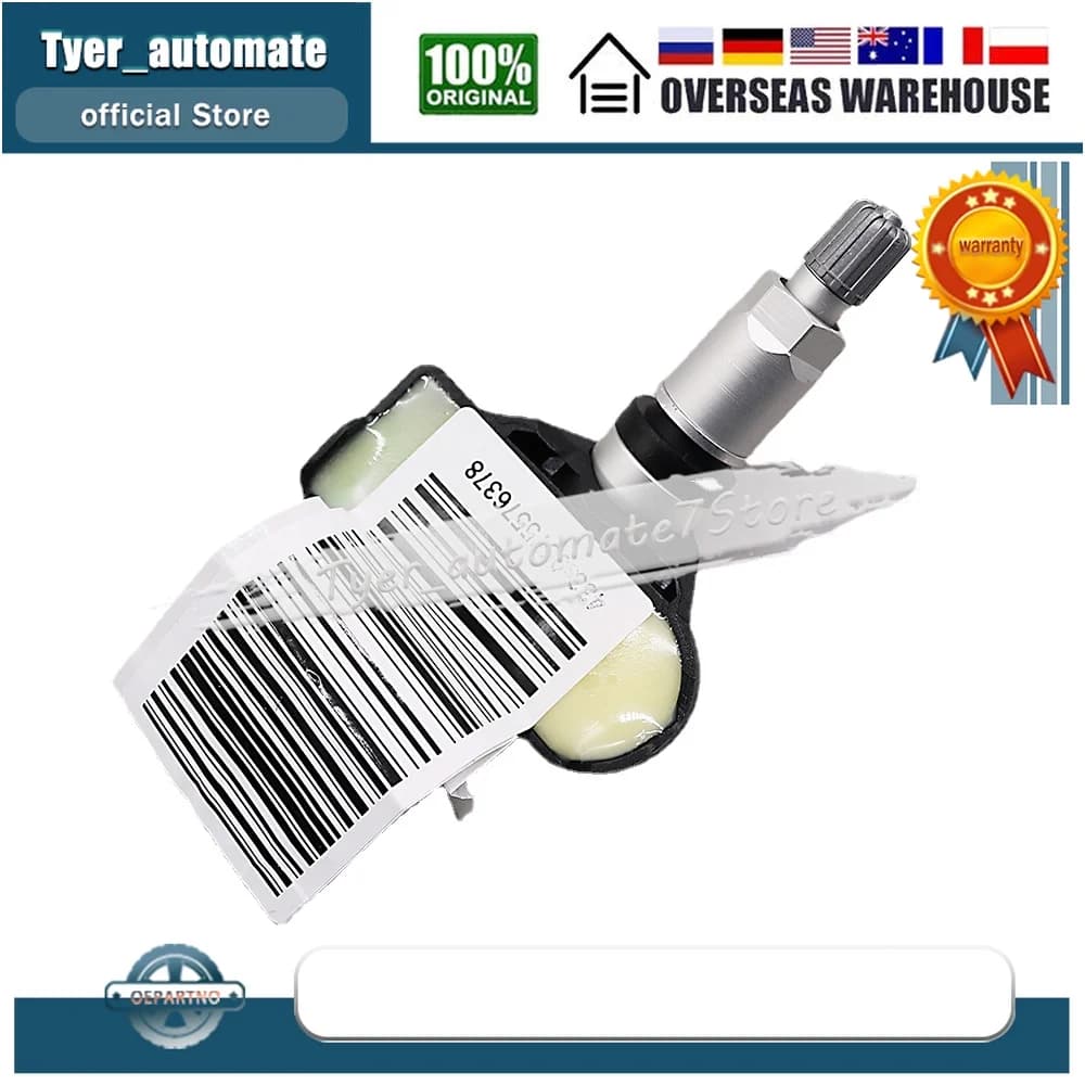 4 pièces 5Q 0907275 Système de surveillance TPMS de capteur de pression des pneus B, pour Audi RS3 B