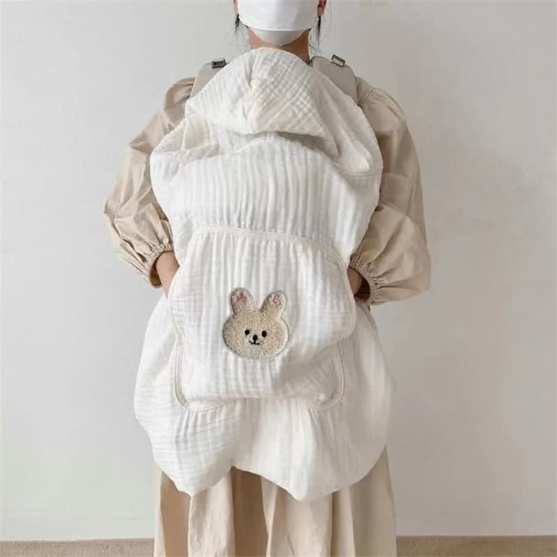 Couverture de poussette en mousseline pour bébé, lange d'emmaillotage pour nouveau-né, couverture de