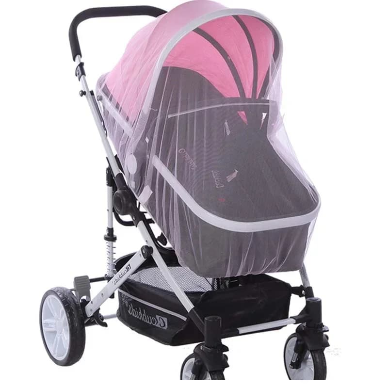 Moustiquaire pour poussette de bébé, landau d'été, filet de Protection contre les insectes, chariot 