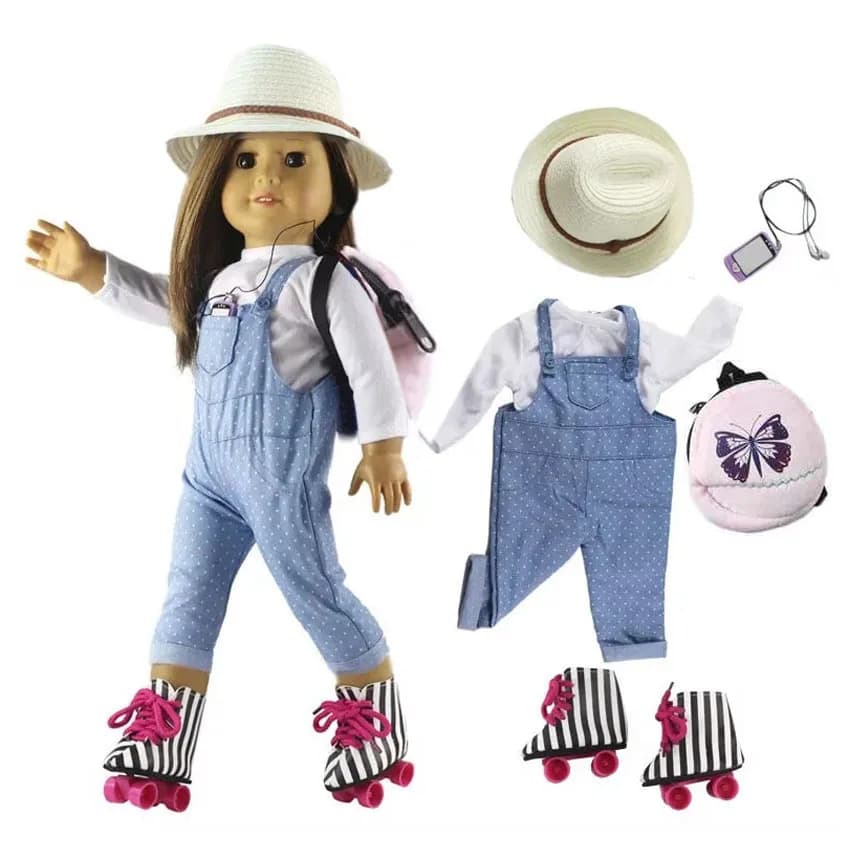Vêtements de poupée de 18 pouces, plusieurs styles au choix, pour poupée américaine ou notre générat