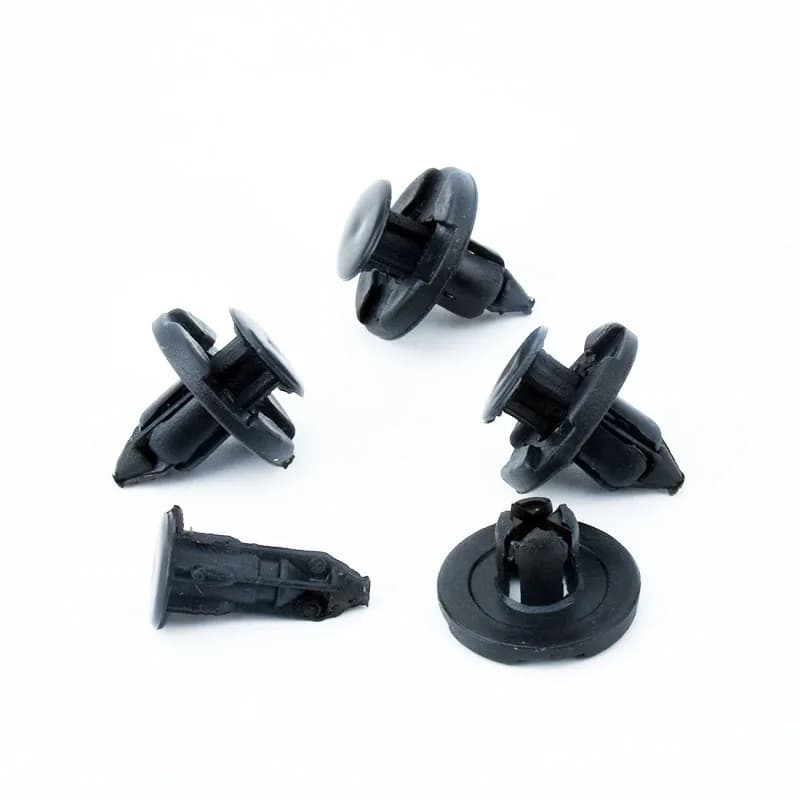 Clips de Garniture en Plastique de 8mm pour Doublures d'Arc de Roue Nissan, Bouclier de Baie de Mote