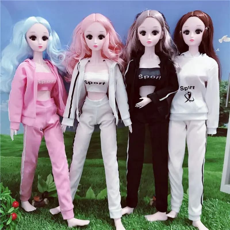 Articles Kawaii, tenue de poupée à la mode, vêtements pour enfants, uniforme de police, accessoires 