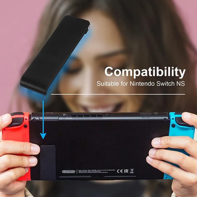 Support arrière pour Console Nintendo Switch, 1 pièce, Support arrière NS, trépied Durable, blanc, b
