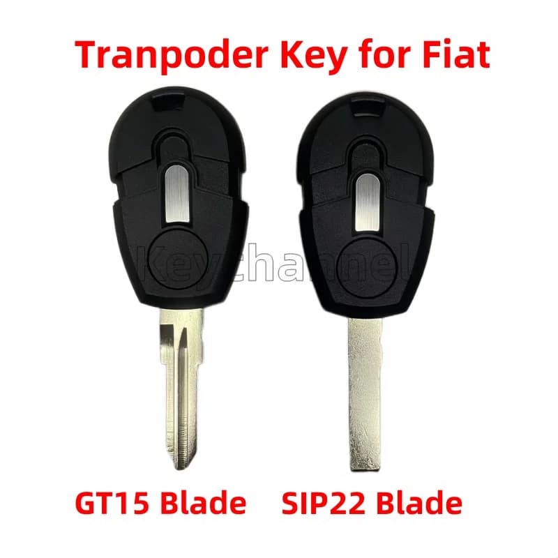5/10 pièces Tête de clé transpondeur de rechange pour véhicule sans puce pour Fiat Positron EX300 av