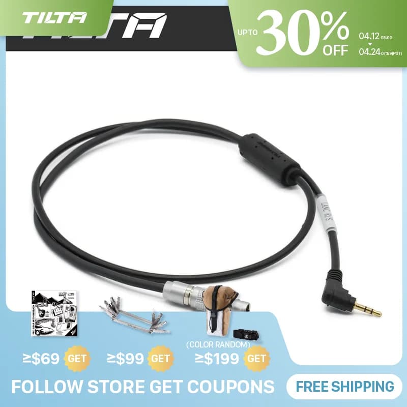 TILTA Nucleus-M Run/Stop Directions pour 3-Pin Fischer C200 C300, Fujifilm X T3 horizon A7 A9 Series