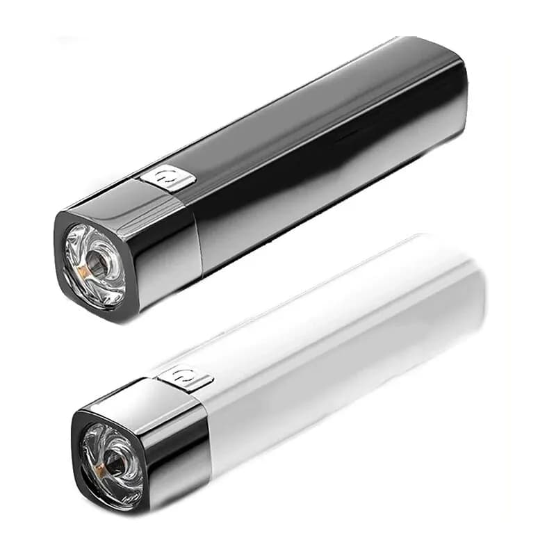 Mini Lampe de Poche Portable 2 en 1 Ultra Lumineuse G3 DulLED, Éclairage d'Extérieur, Power Bank, av