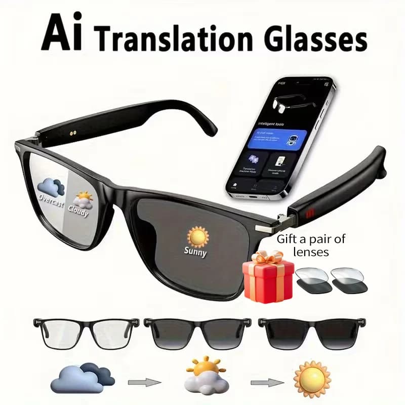Lunettes intelligentes IA, Lunettes intelligentes avec prise en charge de la traduction en temps rée
