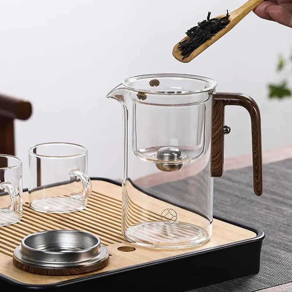 Récipient intérieur de séparation d'eau, théière, interrupteur magnétique en un clic, Filtration de 