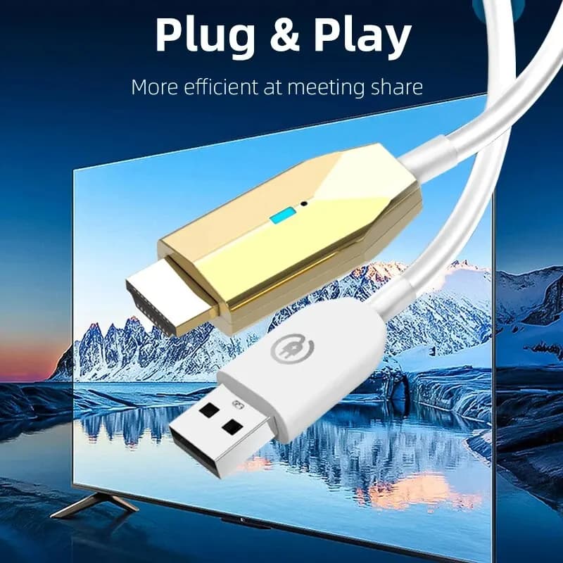Transmetteur récepteur vidéo de Transmission sans fil 30m, adaptateur d'extension Compatible HDMI, c