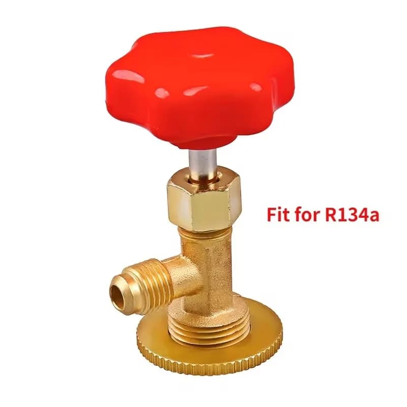 Ouvre-bouteille à Valve de distribution, connecteur 1/4 SAE, bouteille de réfrigérant Mayitr, peut t