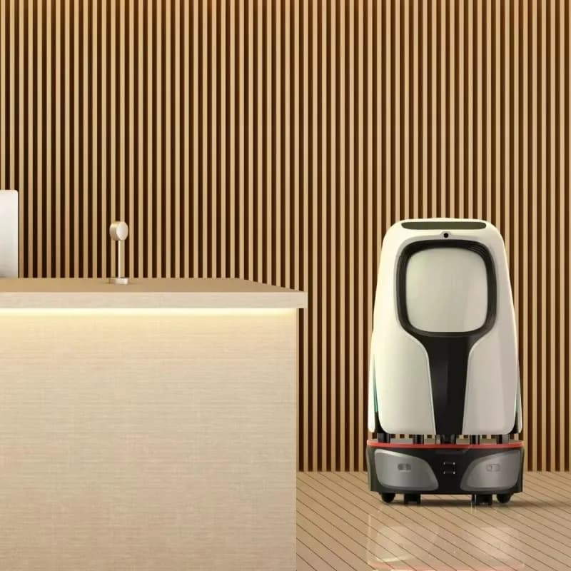 Robot de livraison extérieur personnalisé pour jardins en Europe – Robot intelligent et sûr pour la 