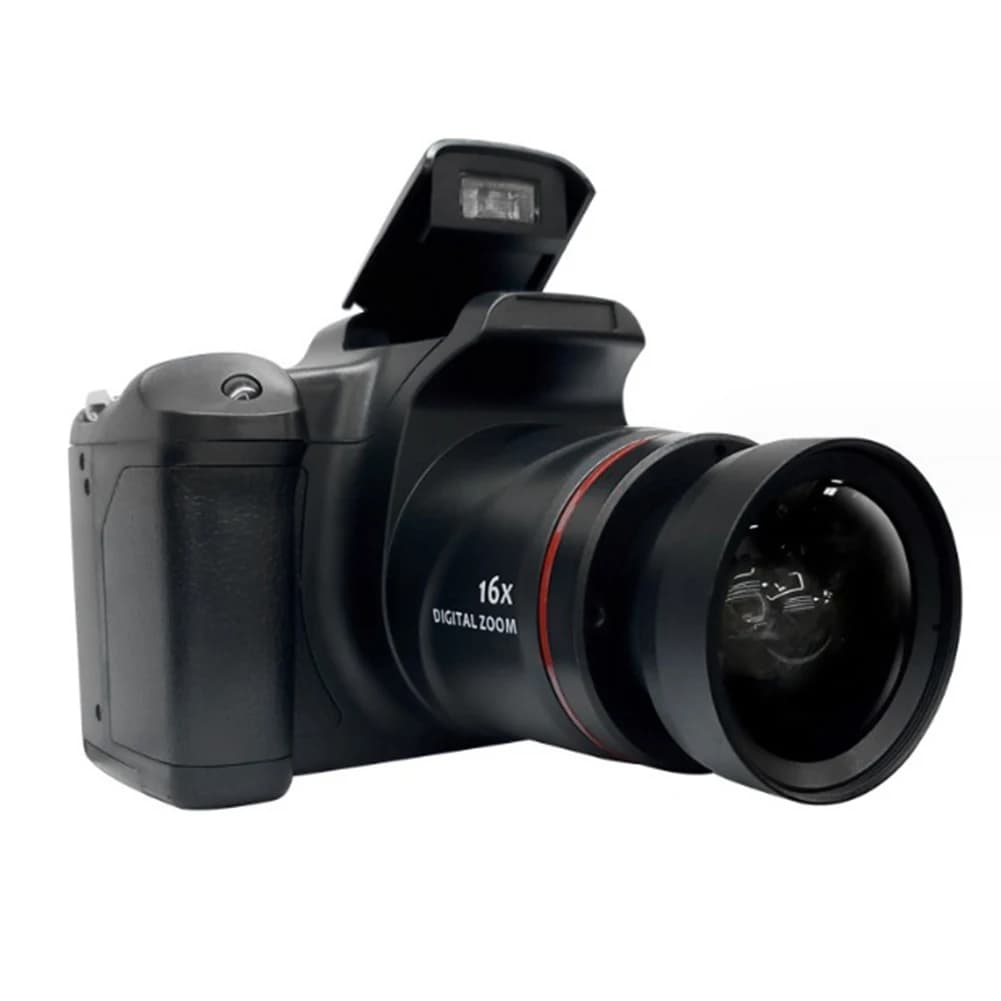 Caméra de vlogging 16MP avec écran LCD de 2,4 pouces, enregistreur vidéo, zoom numérique 16X pour la
