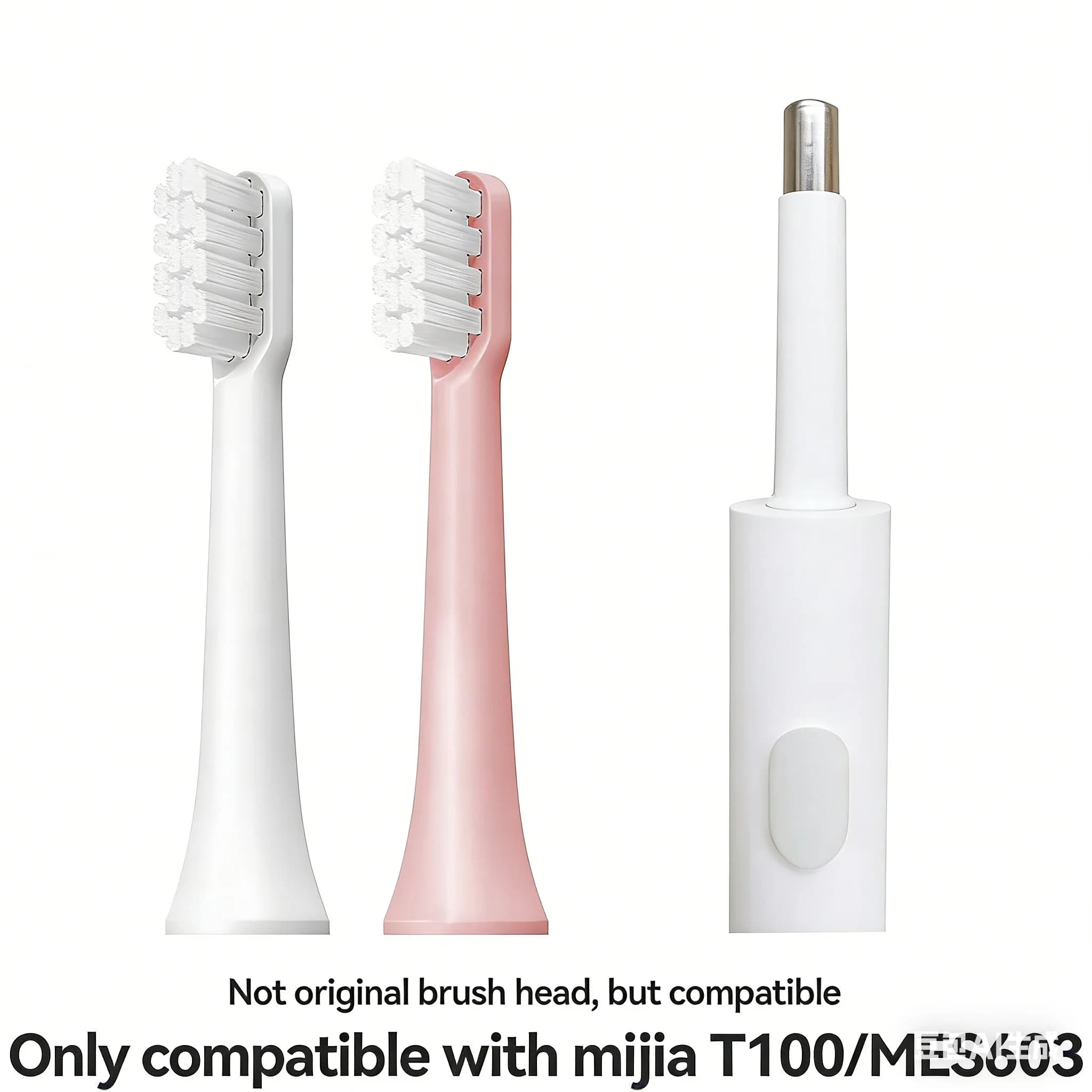 Têtes de brosse de rechange pour brosse à dents électrique MIJIA T100 Mes603, 6/12 pièces, brosses à