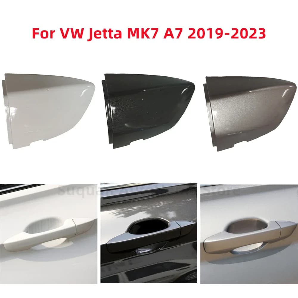 Garniture de couvercle de capuchon de poignée pour VW Jetta A7, MK7, R-line 2019-2023, or, noir, bla