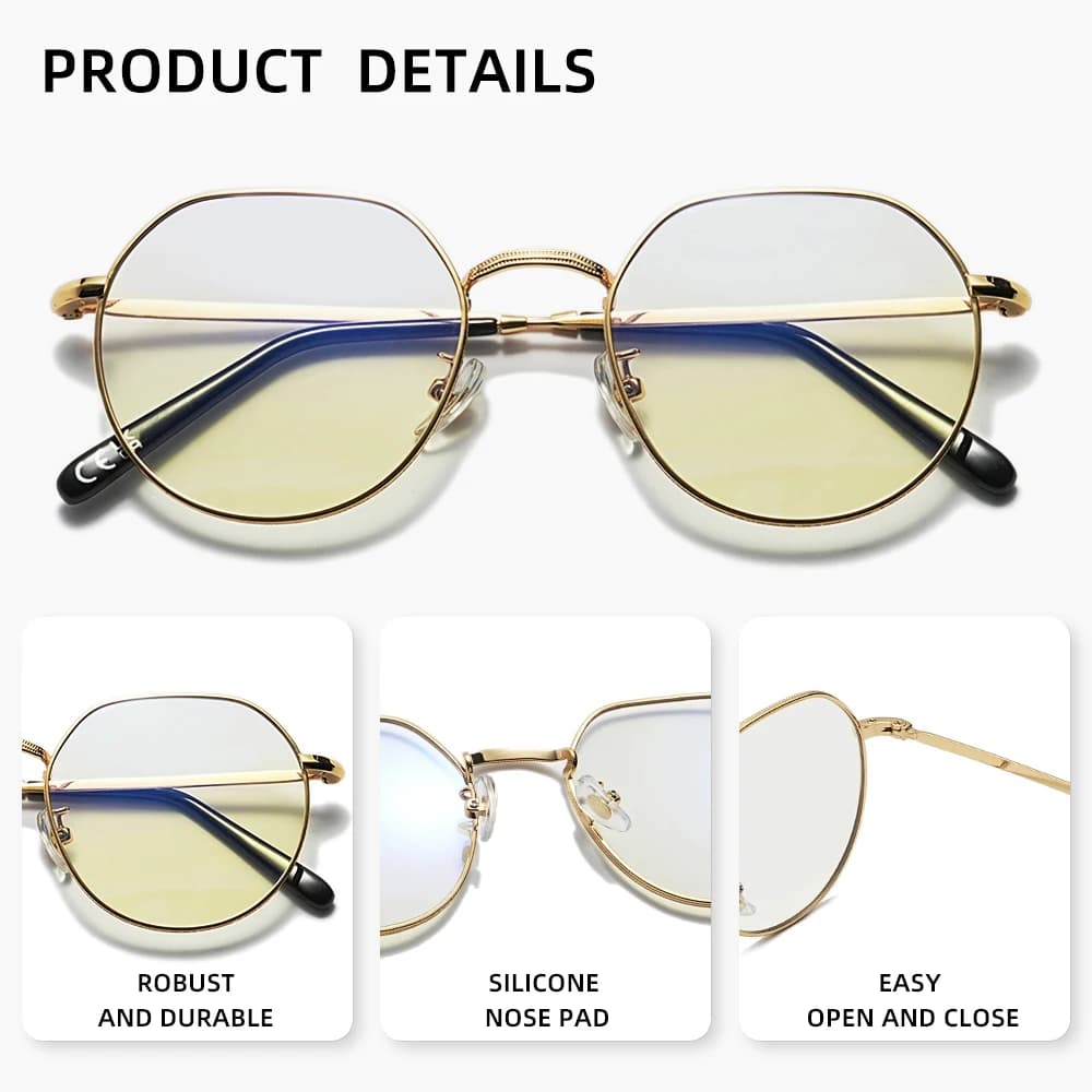 KINGSEVEN – lunettes anti-lumière bleue, unisexes, à la mode, protection contre les rayons bleus, po