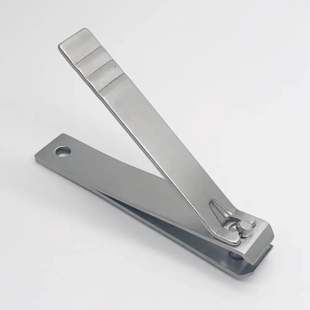 Coupe-ongles en acier à bouche droite pour pédicure, coupe-ongles, outils de soin des ongles