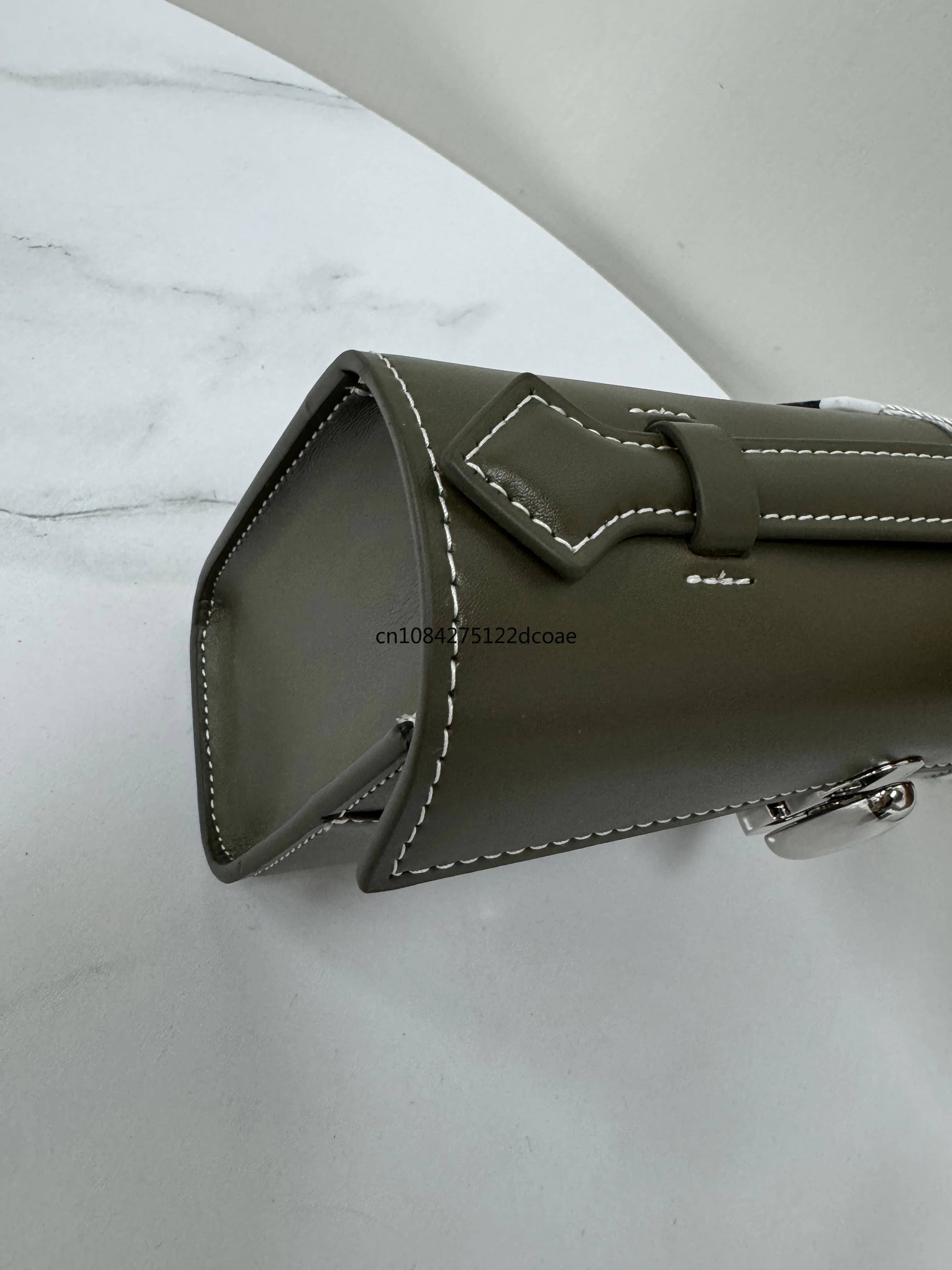 SAVETTE marque 2025 nouveau la symétrie Pochette en cuir véritable fourre-tout femmes Simple sac à m