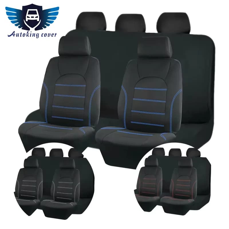 AUTOKING Ensemble de housses de siège de voiture universelles, accessoires intérieurs pour femmes et