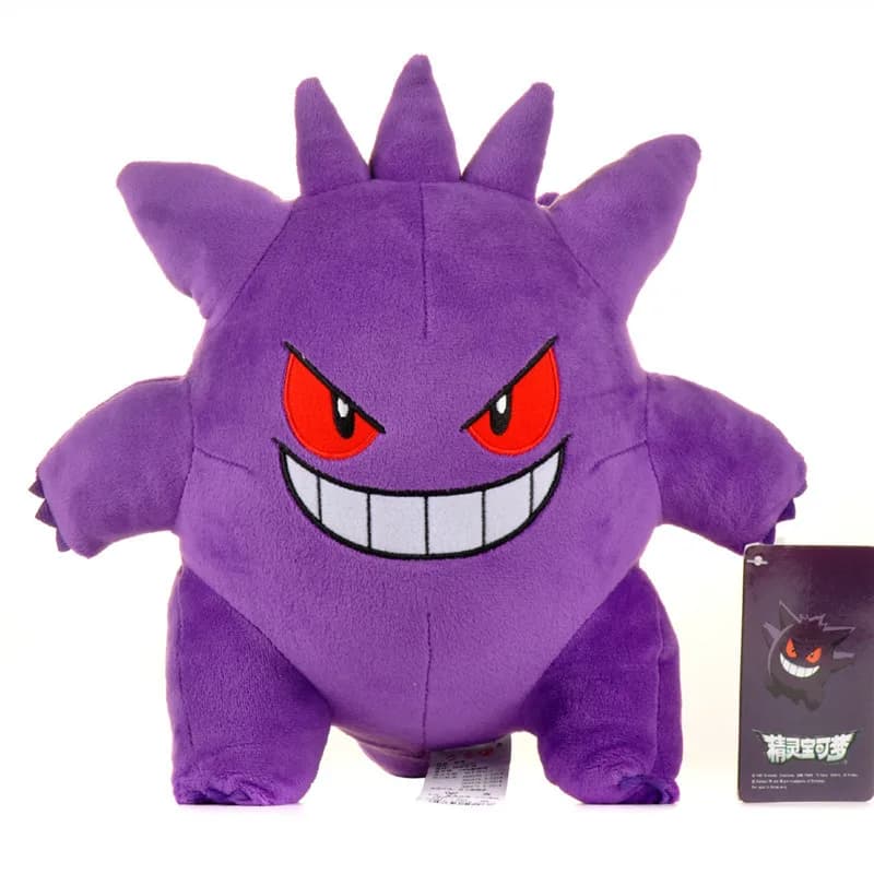 POKEMON Original en peluche Gengar Pikachu Kawaii Charizard véritable poupée en peluche doux mignon 