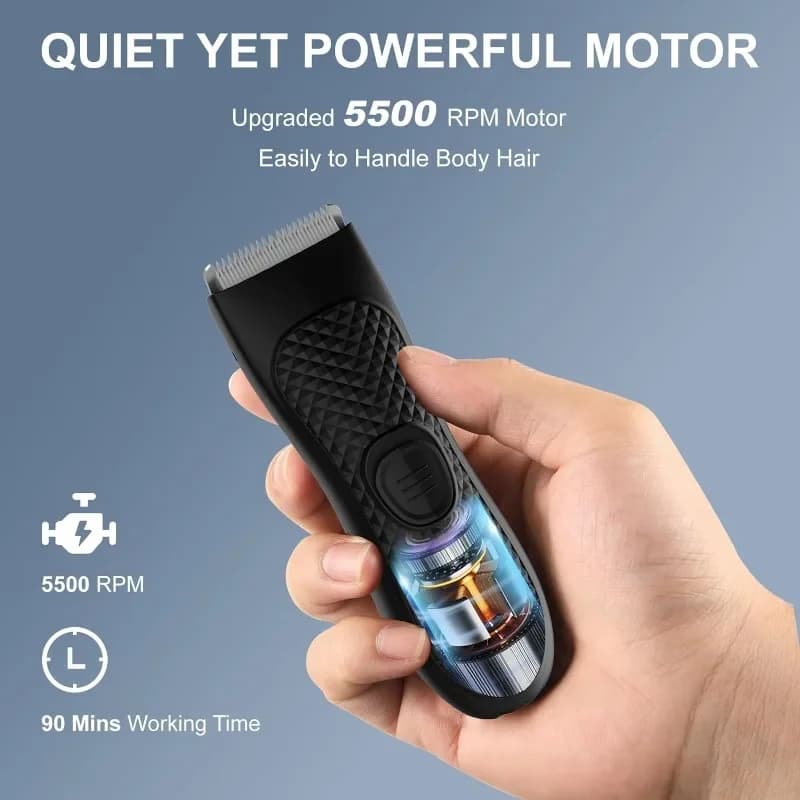 Tondeuse à cheveux électrique pour hommes, rasoir à boule Rechargeable, tête de lame en céramique re