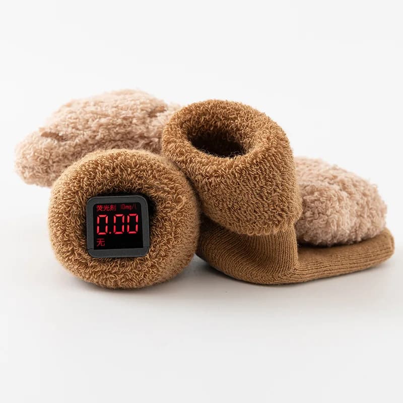 Chaussettes coordonnantes en coton doux pour bébé, chaussettes épaisses pour enfants, nouveau-né, to