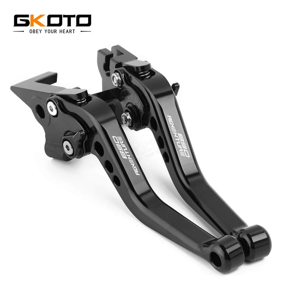 Leviers de frein et d'embrayage courts CNC, accessoires de moto pour KTM 890 Adventure 890Adventure 