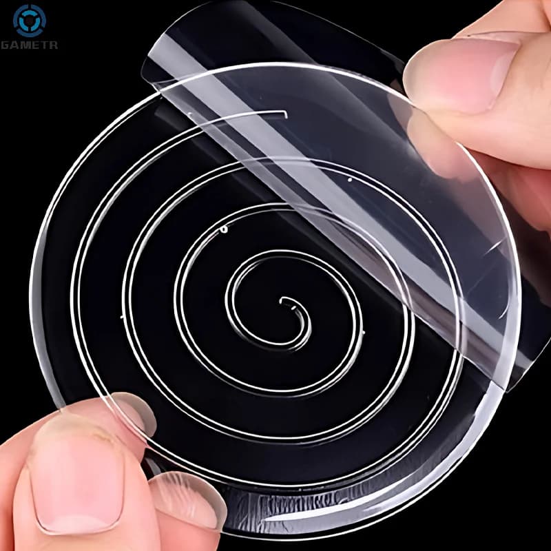 Polymères transparents en silicone pour pieds de meubles, patch adhésif en PU, anti-collision, pied 