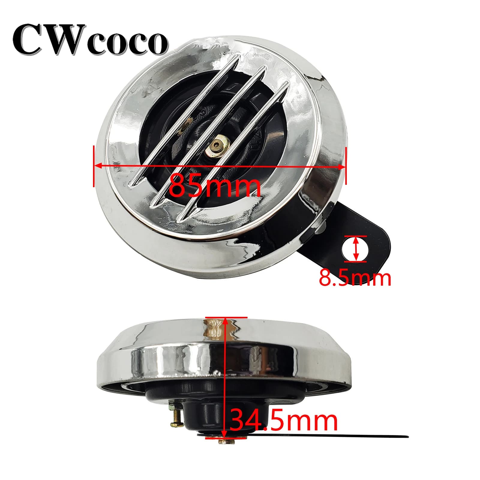 Kits de klaxon électrique pour Scooter électrique Citycoco, 60V, 0,2 a, 100db, pour Scooter électriq