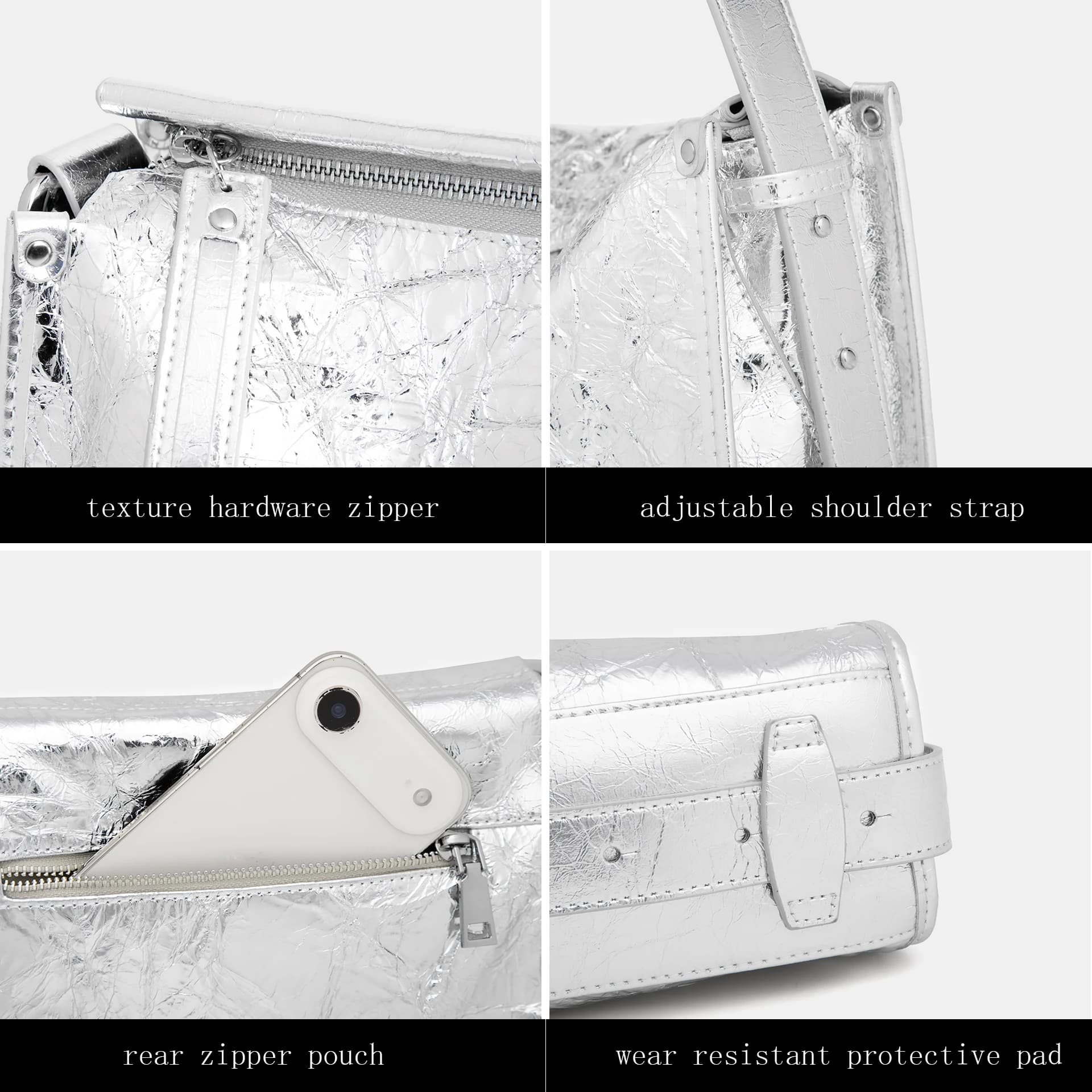 FOXER 2026 Nouvelle Collection Été Sac à Bandoulière Femme en Cuir Véritable Tendance Sac Croisé de 