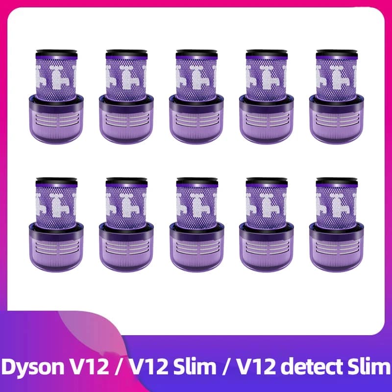 Compatible avec Dyson V12 Cyclone Aspirateur Sans Fil Filtre HEPA Post-Moteur Pièces de Remplacement
