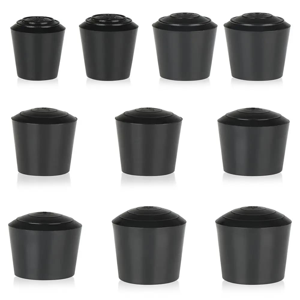 Coussinets ronds anti-aldes pour meubles, couvre-pieds, capuchons de chaise, protecteurs de sol, 10 
