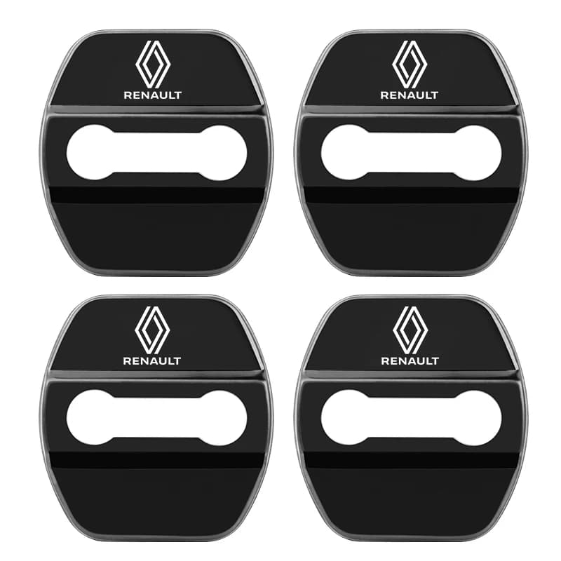 Coques de protection pour serrures de portières de voiture, emblèmes décoratifs pour Renault Megane 