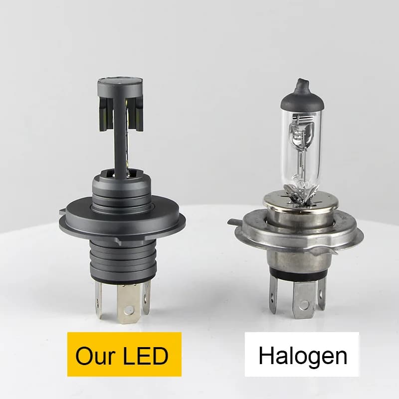 2 pièces pour Toyota Prius 2001-2008 H4 9003 ampoules de phares LED CSP sans ventilateur avec Canbus