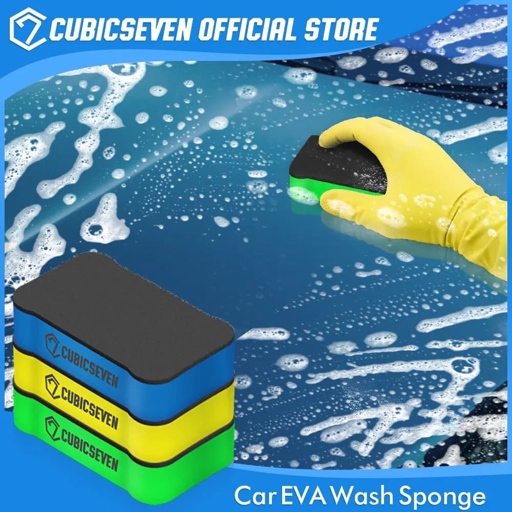 Cubicseven-Éponge Oligwash Naturelle pour Voiture, Revêtement Céramique, Opathie, Essuyer, Ventouse 