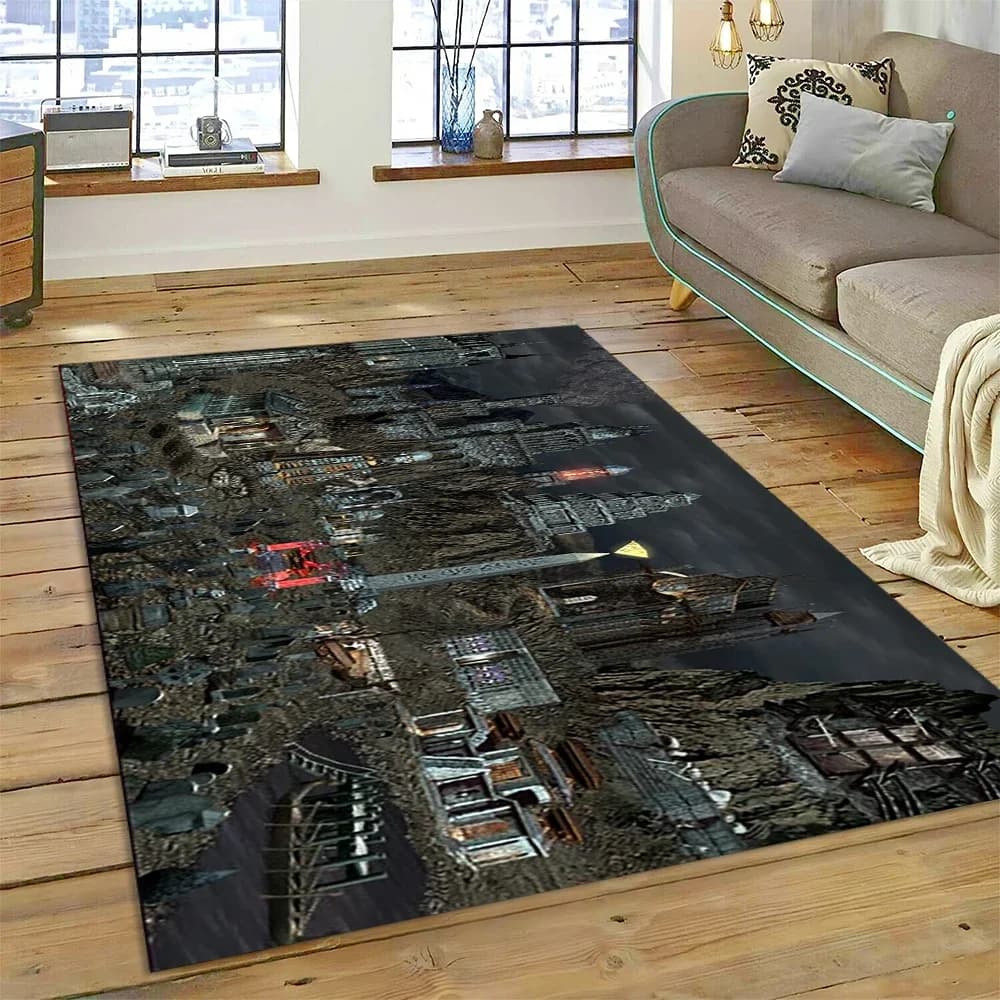 Tapis de jeu rétro Heroes of Might Carpet Magic, tapis de sol antidérapant pour décoration de salon,